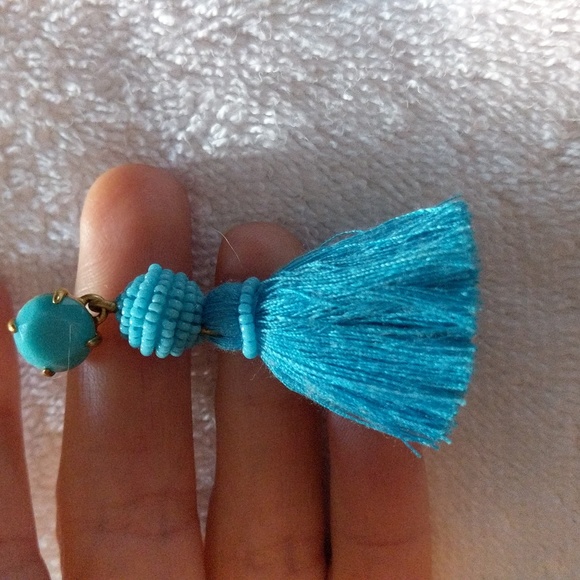 Blue earrings - Picture 2 of 3